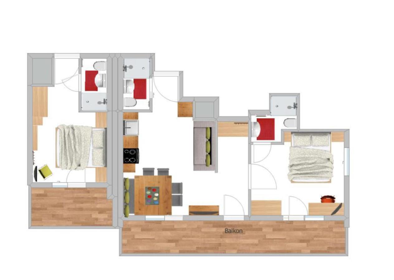 Apartments Salzburgerhof 잘바흐 힌터글렘 외부 사진